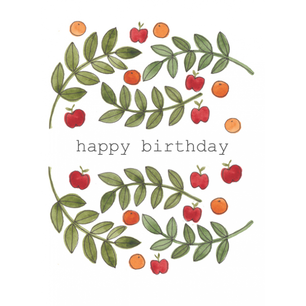 Birthday fruit