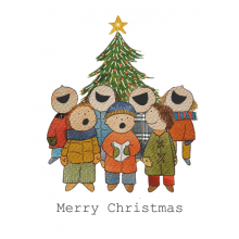 Carol singers, happy christmas, merry christmas, christmas tree, christmas songs