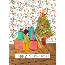 Presents, Christmas card, Christmas, Merry Christmas, Happy Christmas